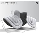 SHARPER IMAGE Neck & Shoulder Heated Wrap - Grey thumbnail 10