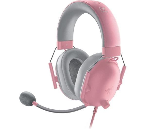 Razer BlackShark V2 X 7.1 Gaming Headset for Xbox - Quartz Pink - Image 1