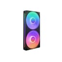NZXT F240 RGB Unibody 8-Pin PWM PC Fan Black - 2-Pack thumbnail 5