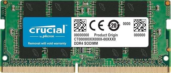 Crucial CT16G4SFD8266 16GB DDR4 2666MHz SODIMM Laptop RAM Memory