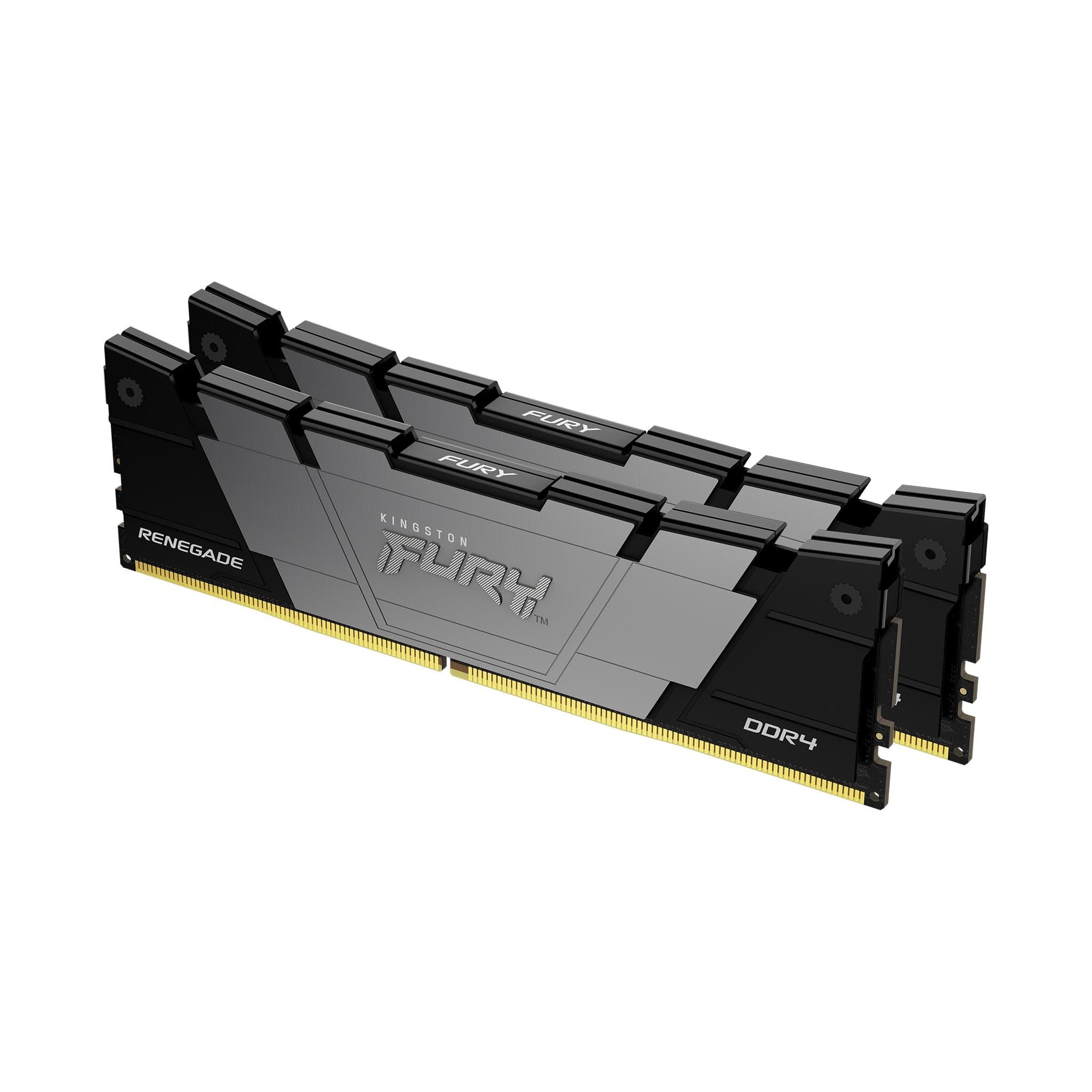 Kingston Technology FURY Renegade Black KF432C16RB12K2/32 32GB (2 x 16GB) 3200MT/s DDR4 CL16 1Gx8 DIMM (Kit of 2) XMP Desktop RAM