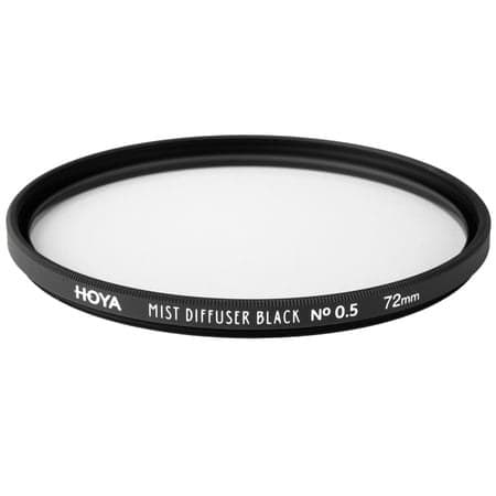 Hoya Mist Diffuser Black No. 0.5 Glass Filter 72mm - Image 1