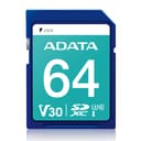 ADATA Premier Pro SDXC UHS-I U3 V30 Class 10 Memory Card 64GB thumbnail 1