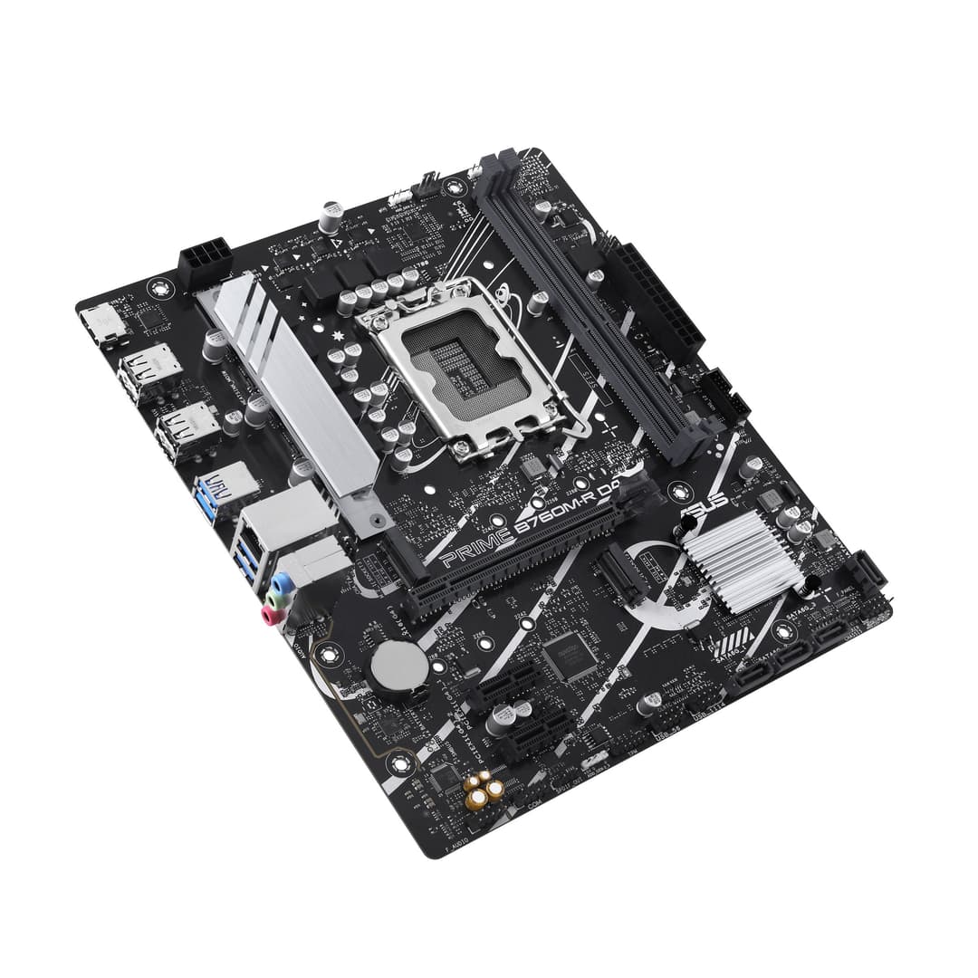ASUS PRIME B760M-R D4 Intel B760 LGA 1700 DDR4 micro ATX Motherboard - Image 5