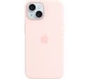 Apple iPhone 15 Silicone Case with MagSafe - Light Pink thumbnail 1