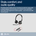 Poly Blackwire 3320-M Stereo USB-C Headset + USB-C/A Adapter, Microsoft Teams Certified - Black (8X220AA) thumbnail 8