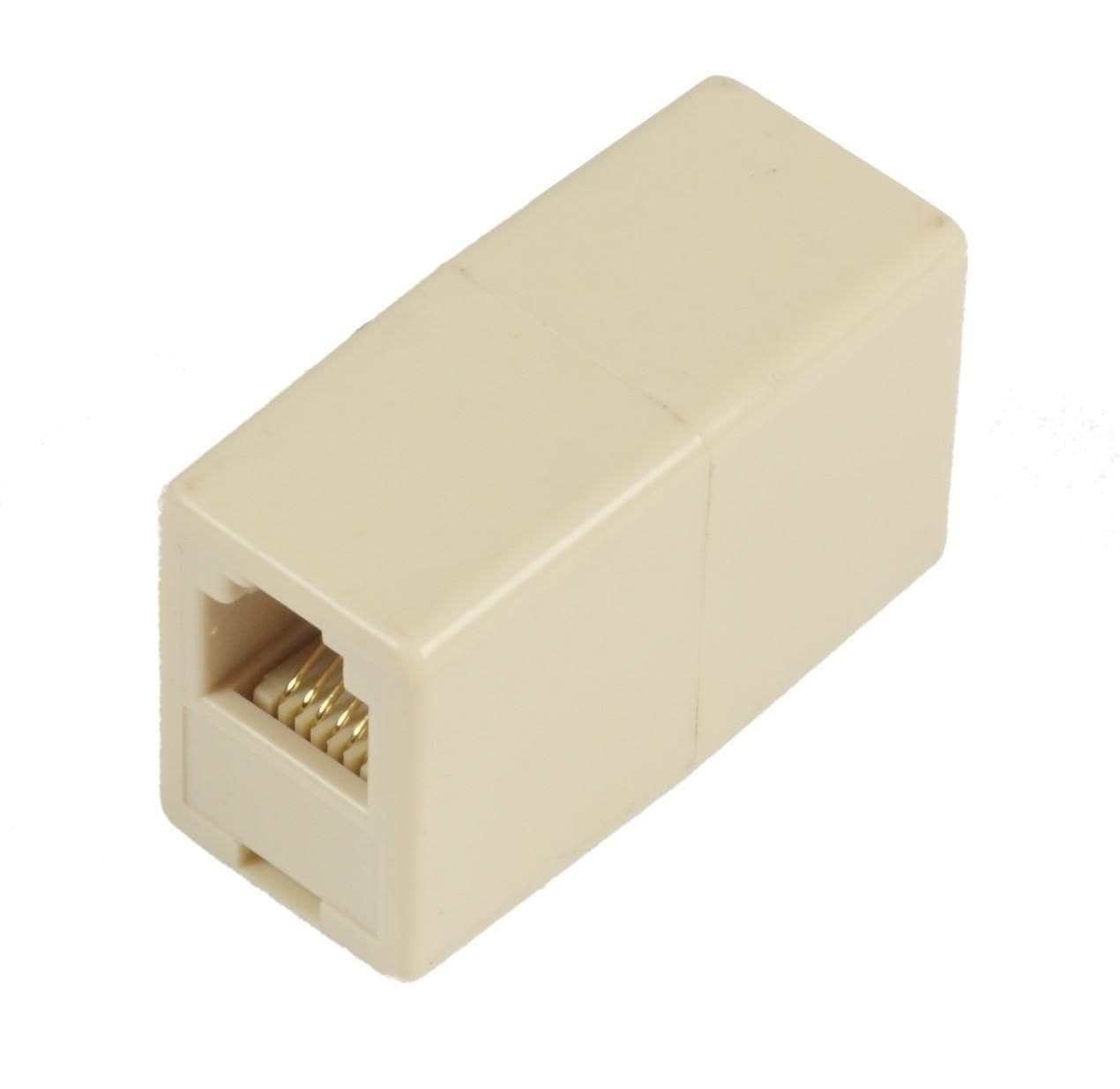 MicroConnect MPK200 Modular Adapter RJ12 to RJ12 Female Coupler