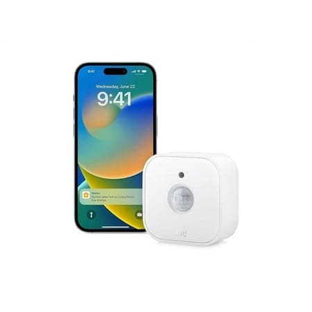 Eve Motion (Matter) - Smart motion sensor with light sensor  IPX3 water resistance  automatic activation of lights and devices  Thread - Image 3
