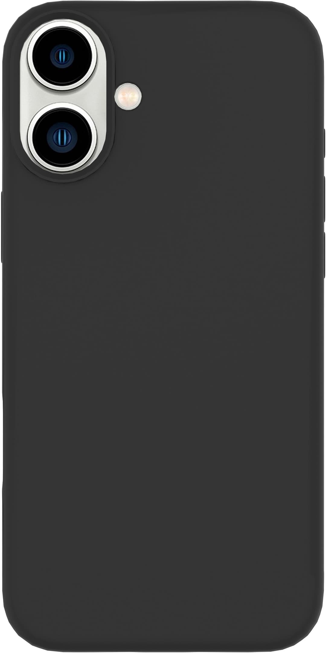eSTUFF INFINITE (GRS) RIGA Silicone Cover for iPhone 16 - Black - Image 1