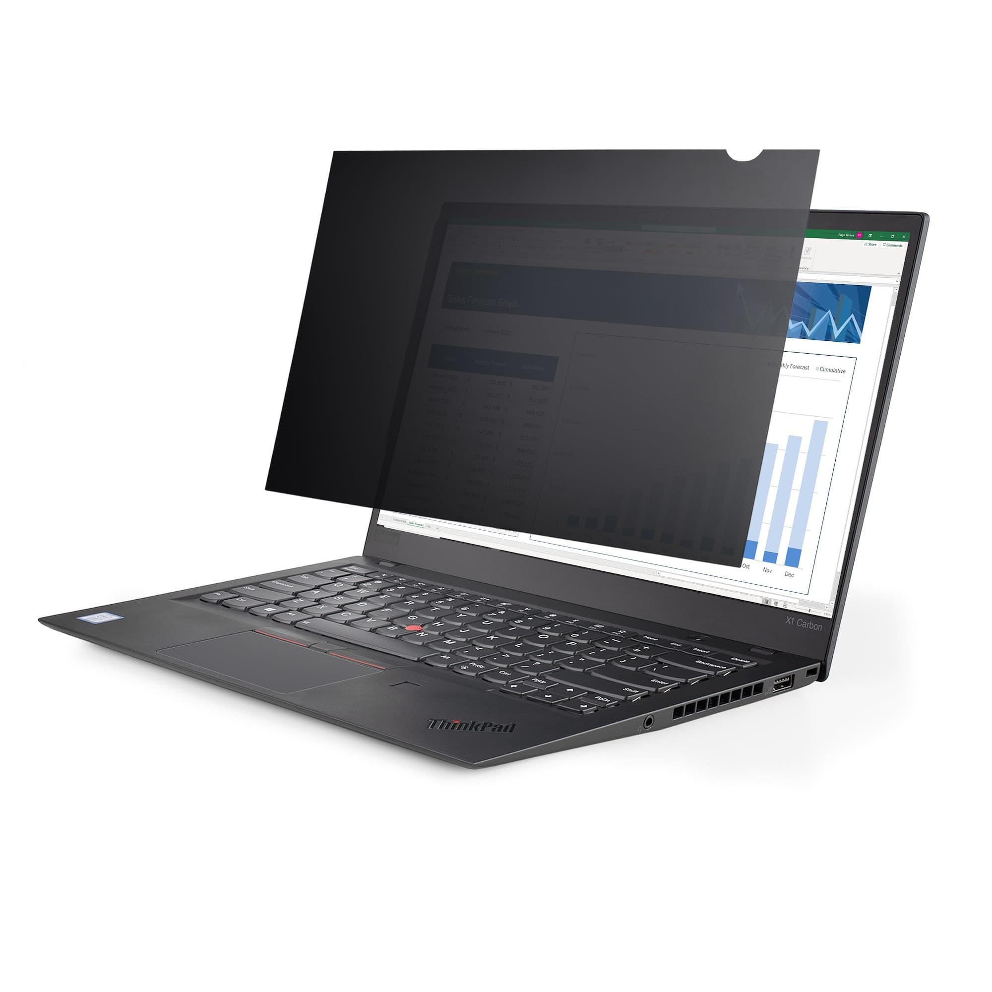 StarTech.com Laptop Privacy Screen for 16:9 Displays, Anti-Glare Filter with 51% Blue Light Reduction, Reversible Matte/Glossy - 13.3-inch