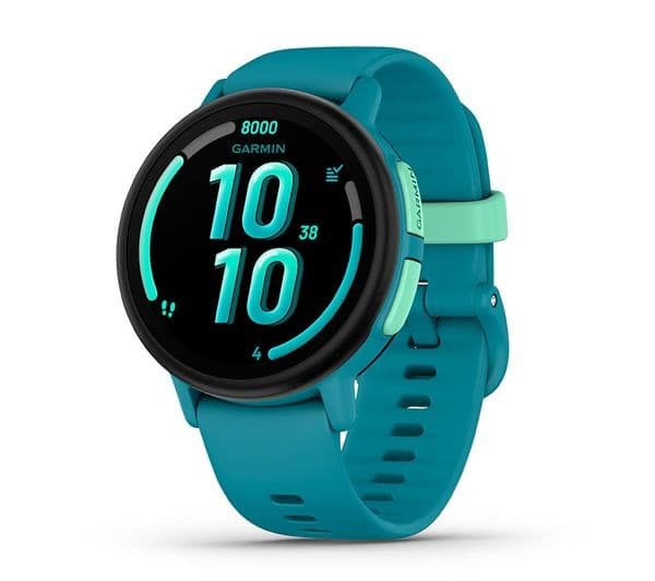 Garmin Bounce 2 43mm Kids Smart Watch GPS LTE Calling Messaging AMOLED 4GB 5 ATM - Turquoise - Image 1