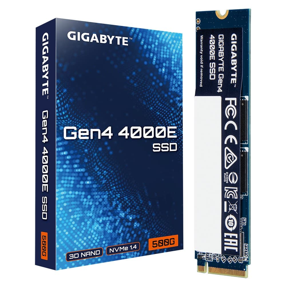 Gigabyte Gen4 4000E M.2 2280 PCIe 4.0 NVMe SSD 500GB - Image 5