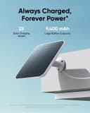 eufy Security 4G LTE Cam S330 4K Solar Wireless Pan & Tilt Camera with AI Tracking - White thumbnail 2