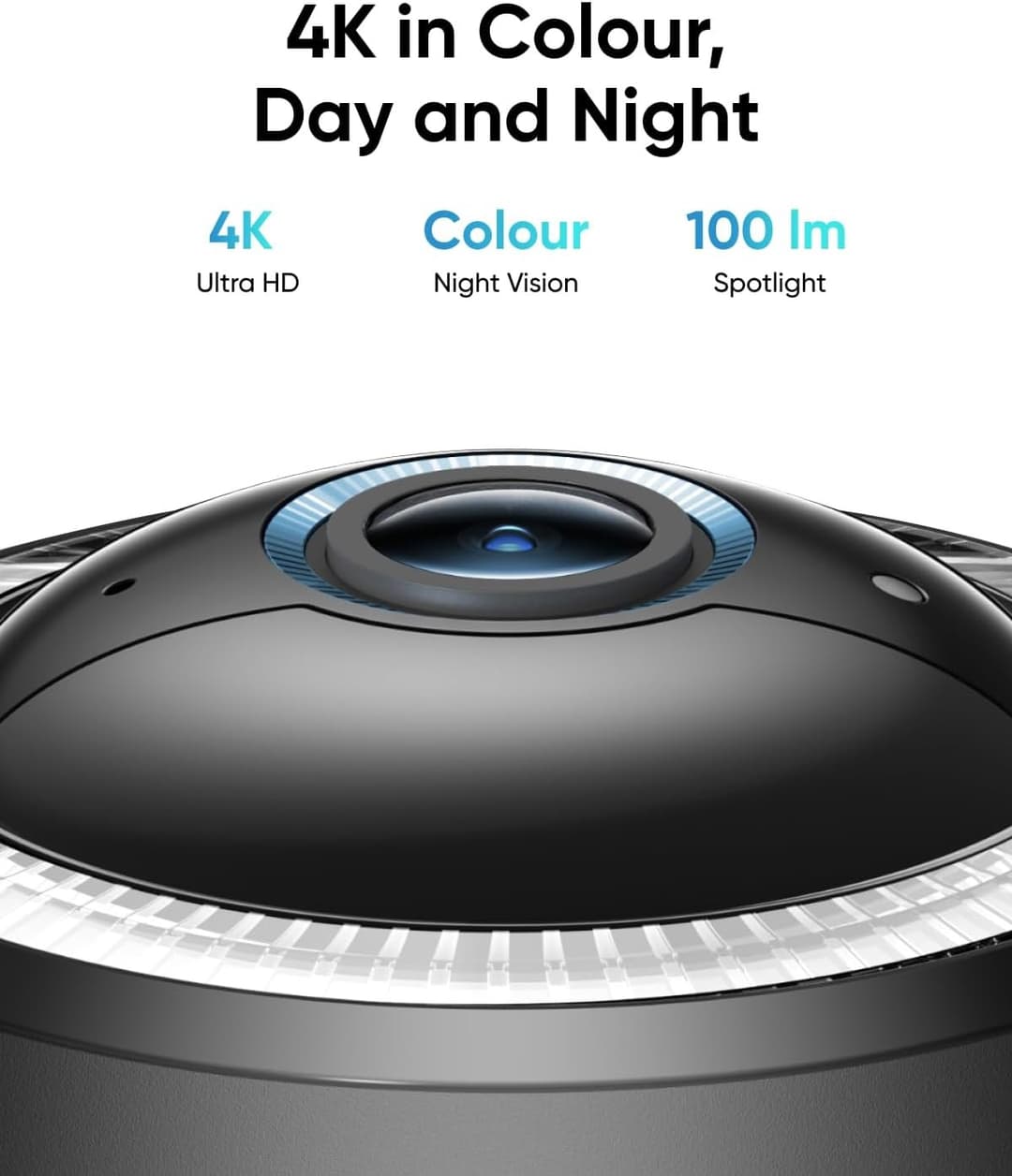 eufy Security 4G LTE Cam S330 4K Solar Wireless Pan & Tilt Camera with AI Tracking - White - Image 3
