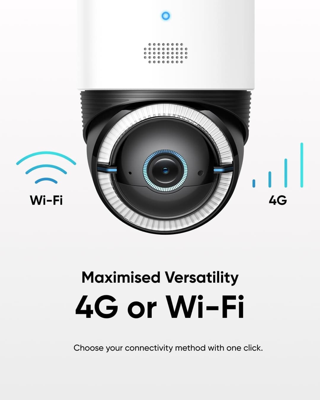 eufy Security 4G LTE Cam S330 4K Solar Wireless Pan & Tilt Camera with AI Tracking - White - Image 4
