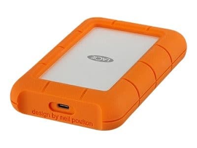 LaCie Rugged 4TB USB-C Orange - Image 1