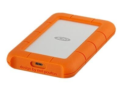 LaCie Rugged 4TB USB-C Orange - Image 2