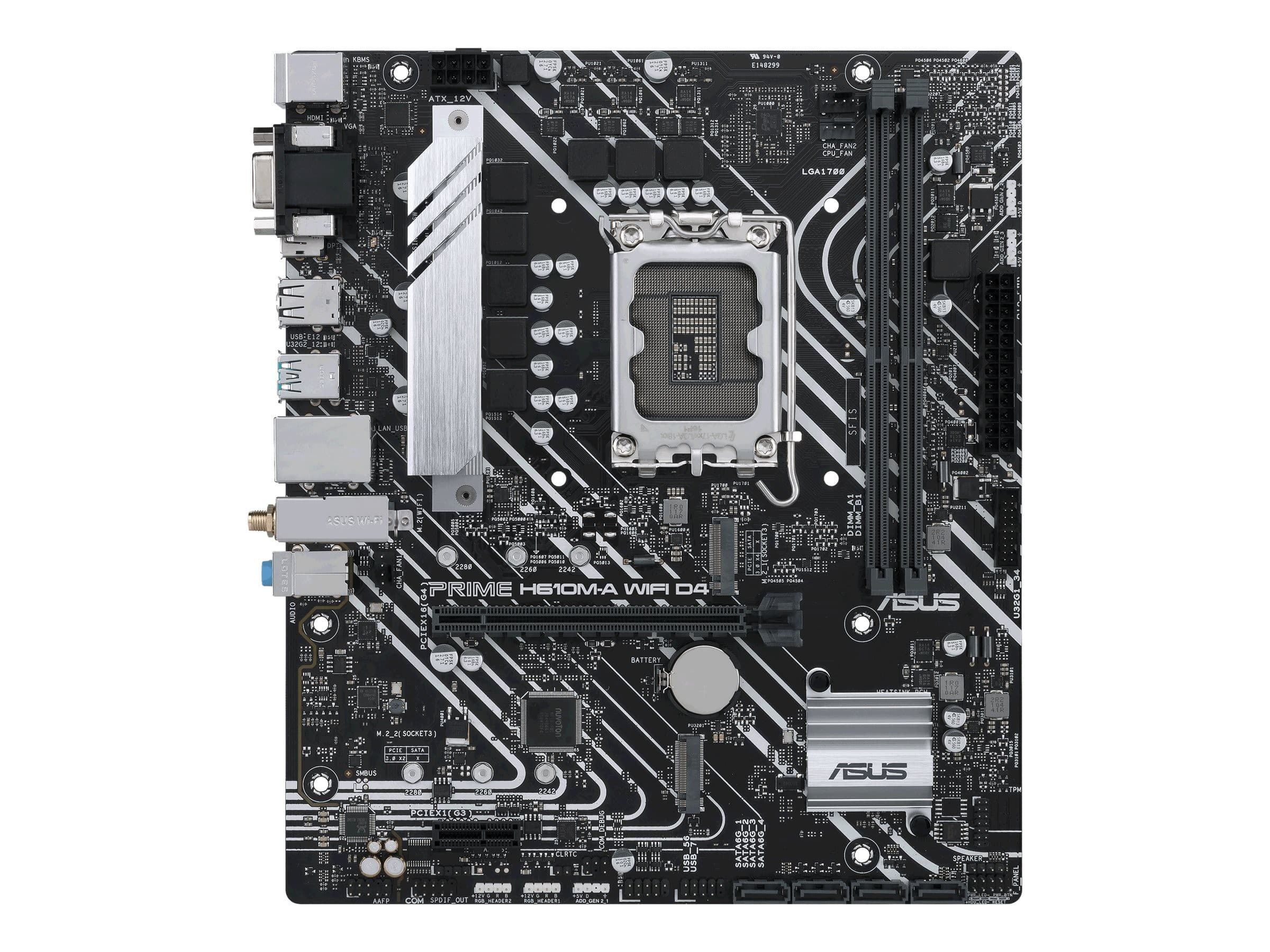 ASUS PRIME H610M-A WiFi D4 Motherboard