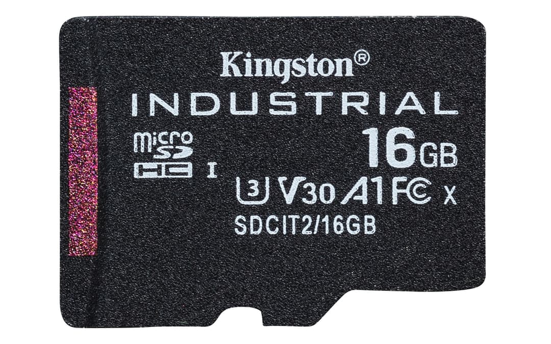 Kingston Technology 16GB microSDHC Industrial C10 A1 pSLC Card + SD Adapter - Image 3