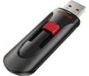 SanDisk Cruzer Glide 32 GB USB 2.0 Flash Drive - Black & Red (SDCZ60-032G-B35) thumbnail 1