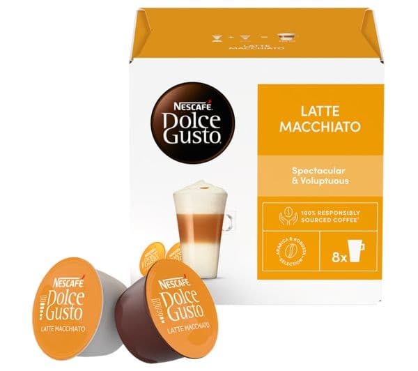 Nescafé Dolce Gusto Latte Macchiato Coffee Pods - 8 Servings - Image 2