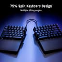ASUS ROG Falcata 75% Split Wireless Gaming Keyboard with ROG HFX V2 Magnetic Switches - Black thumbnail 3