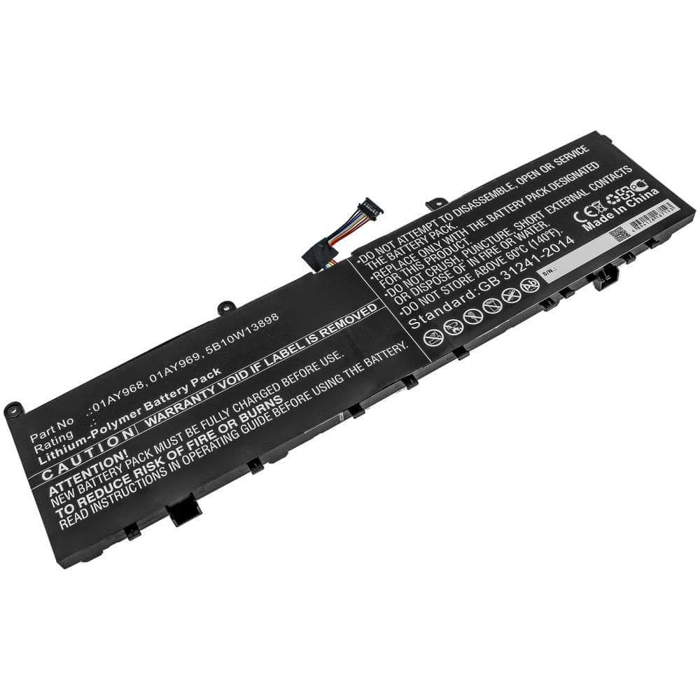 CoreParts MBXLE-BA0301 Laptop Battery for Lenovo ThinkPad P1 - Li-Polymer 15.36V 5150mAh 79.10Wh - Image 1