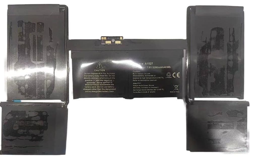 CoreParts MBXAP-BA0039 Replacement Battery for Apple MacBook 12" Retina A1534 (2015-2016), 7.55V 5200mAh 40Wh Li-Pol