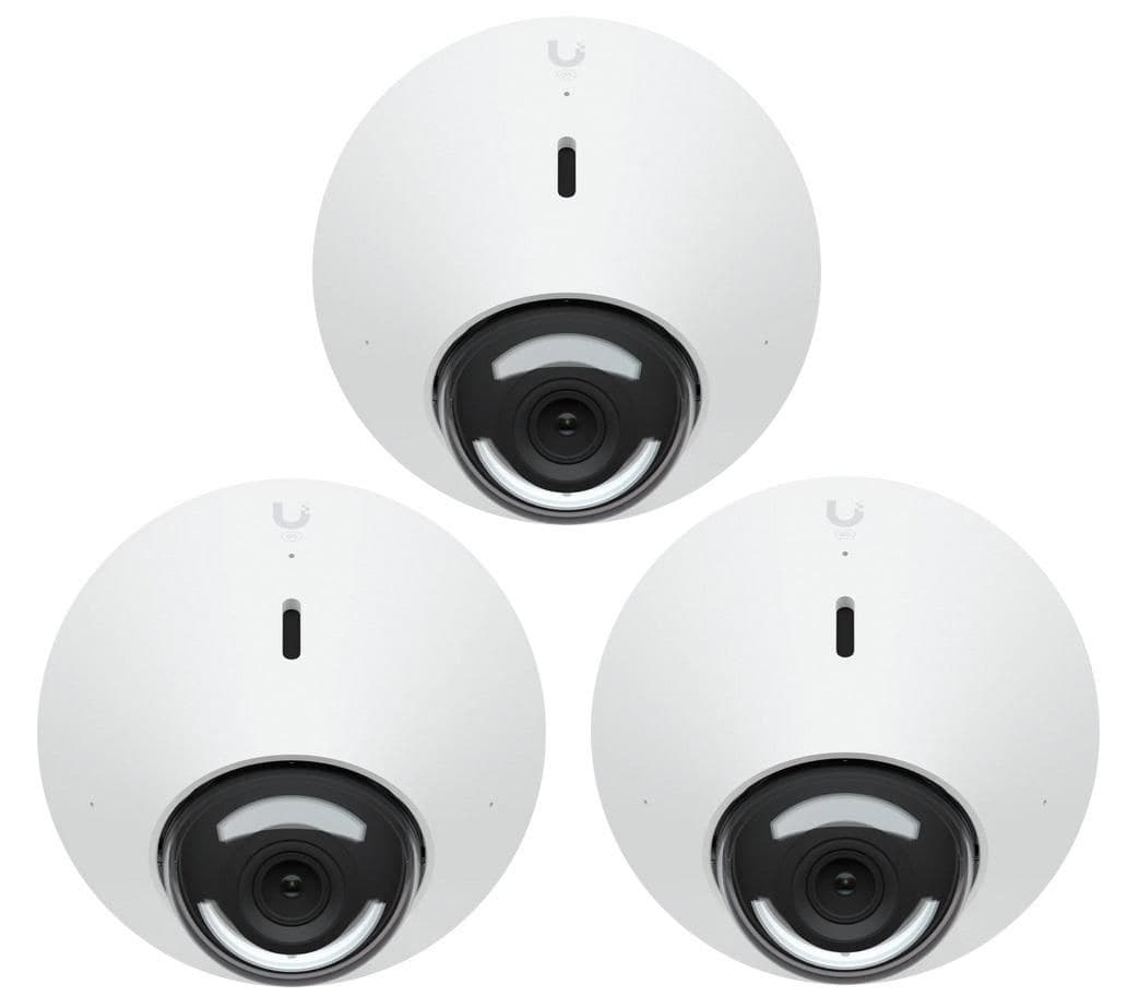 Ubiquiti UniFi Protect G5 Dome 2K PoE Camera (UVC-G5-Dome) - 3 Pack
