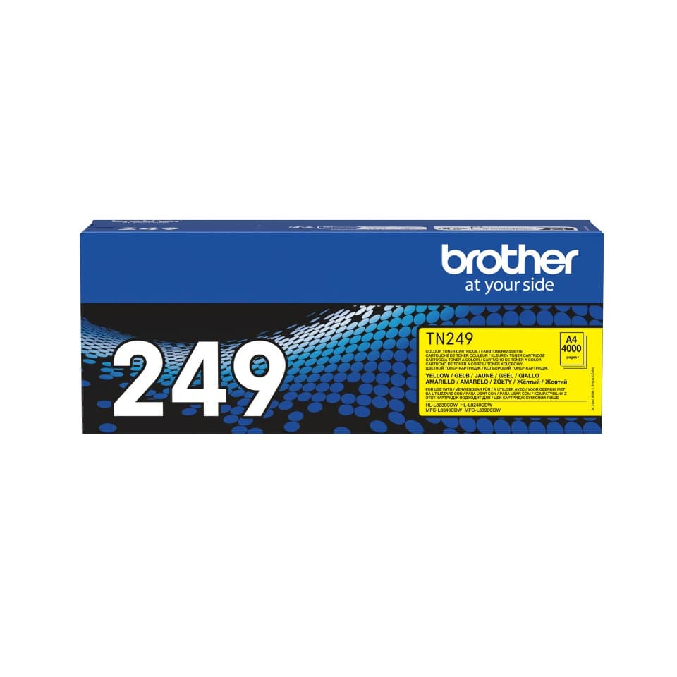 Brother TN-249 Original Super High Yield Toner Cartridge - Yellow
