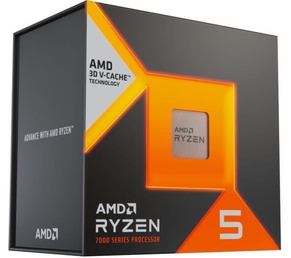 AMD Ryzen 5 7500X3D Zen 4 AM5 6-Core 12-Thread Processor 96MB 3D V-Cache - Image 1