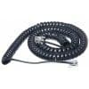 Titan Handset Curly Cord 12ft (3.65m) Black