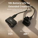 DJI Mic Mini (1 TX + 1 RX) Wireless Microphone Kit Black thumbnail 4