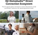 DJI Mic Mini (1 TX + 1 RX) Wireless Microphone Kit Black thumbnail 5