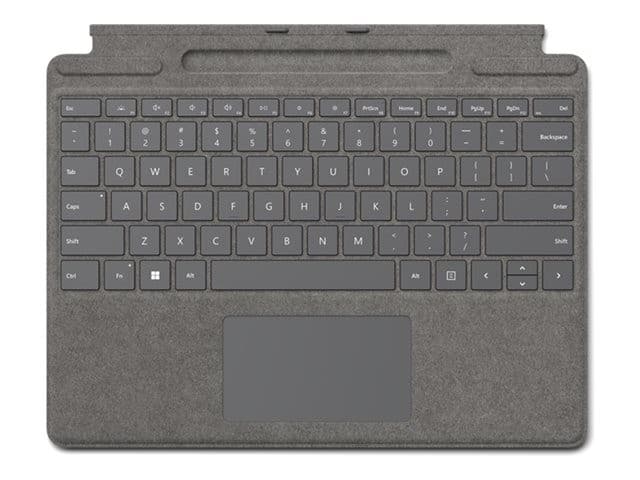 Microsoft Surface Pro Signature Keyboard UK QWERTY - Platinum