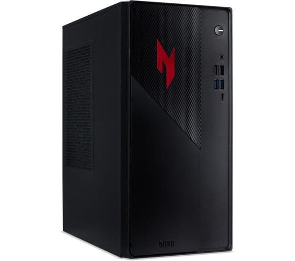 Acer Nitro N20-101 Gaming PC Intel i5 16GB RAM RTX 5050 512GB SSD Black