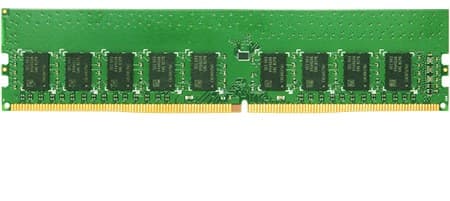 Synology D4EC-2666 DDR4 2666 MHz (PC4-21300) ECC Unbuffered DIMM 288-pin Memory Module - 16GB - Image 1