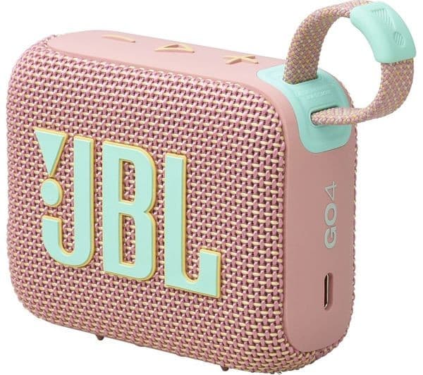 JBL Go 4 Portable Speaker - Pink - Image 1
