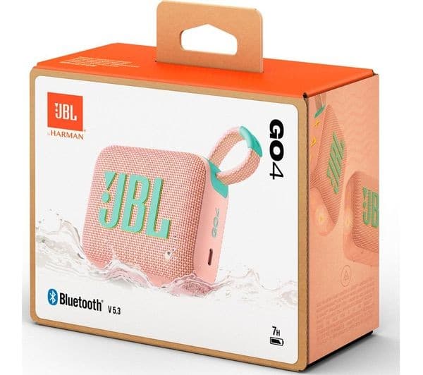 JBL Go 4 Portable Speaker - Pink - Image 10
