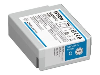 Epson SJIC42P-C Ink Cartridge 50ml for ColorWorks CW-C4000e - Cyan