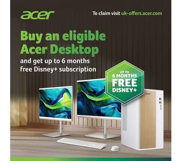 ACER Aspire C24-195ES 23.8" All-in-One PC - Intel® Core™ Ultra 5, 16 GB RAM, 512 GB SSD, White - Image 8