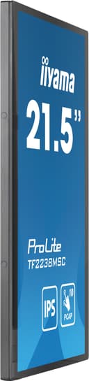 iiyama TF2238MSC-B1 computer monitor 53.3 cm (21") 1920 x 1080 pixels Full HD LED Touchscreen Black thumbnail 4