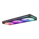NZXT F360 RGB Core 120mm Pc Case Fans Black Triple Pack thumbnail 3