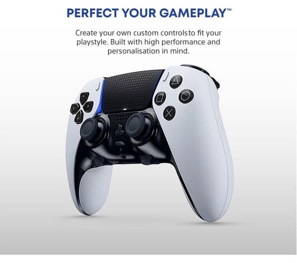 Sony PS5 DualSense Edge Wireless Controller - White - Image 1