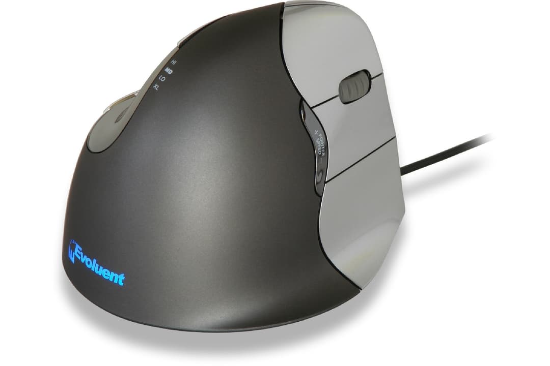 BakkerElkhuizen Evoluent4 Right-Handed Wired Vertical Mouse - Regular - Image 1