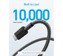 Anker 322 USB-A to USB-C Cable - 0.9m Black thumbnail 4