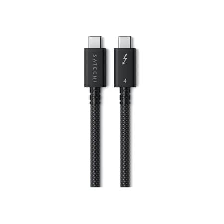 Satechi Thunderbolt 4 Pro Cable - 1m, Black - Image 1