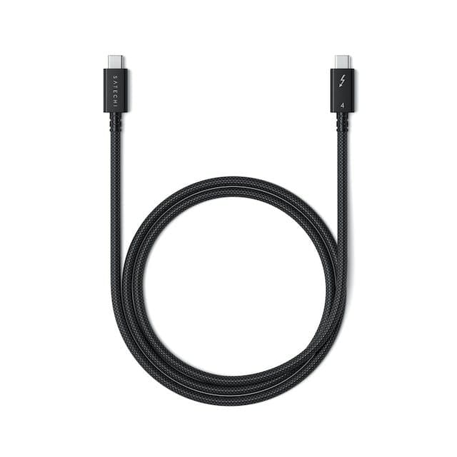 Satechi Thunderbolt 4 Pro Cable - 1m, Black - Image 2