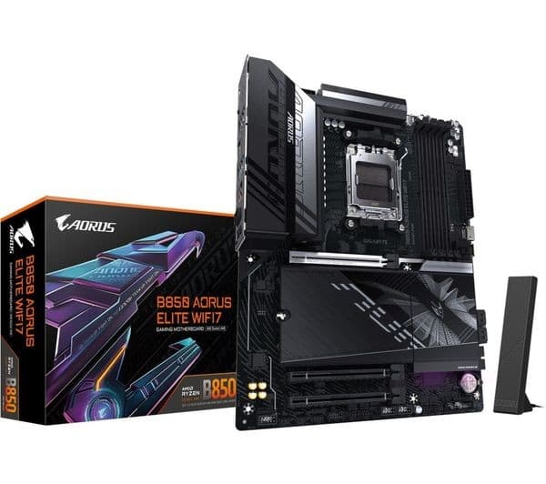 Gigabyte B850 AORUS ELITE WIFI7 AM5 ATX Motherboard - Black - Image 4