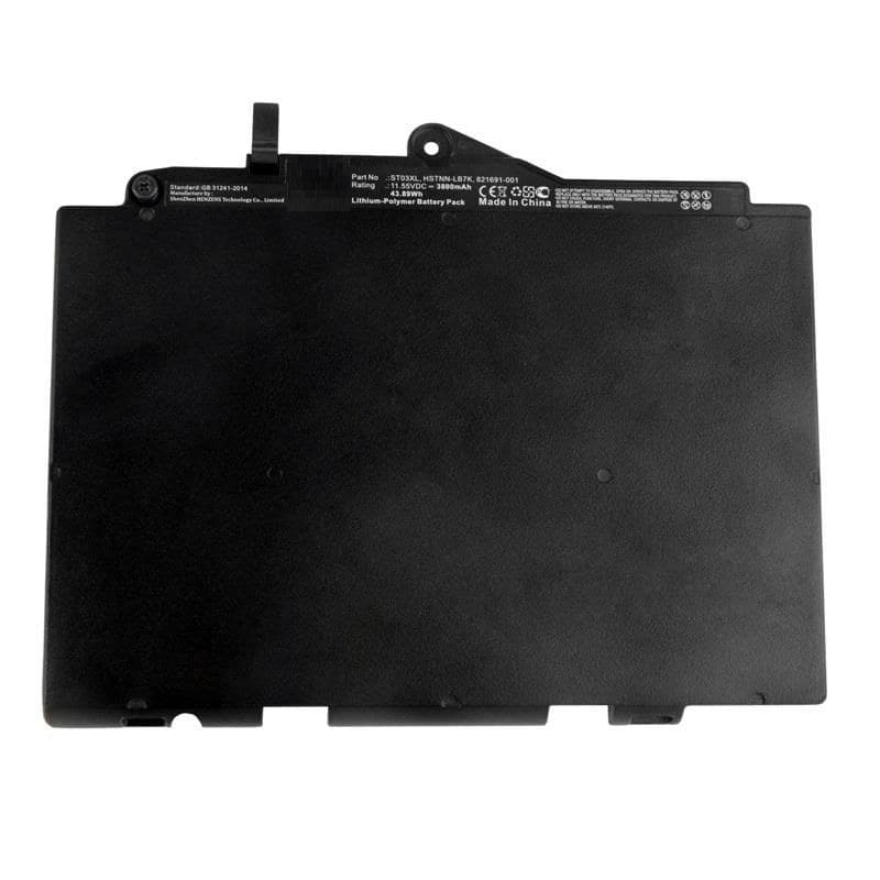 CoreParts MBXHP-BA0200 Replacement Battery for HP EliteBook 820 G4 / 828 G4 / 725 G4 / 720 G4, 11.55V 3800mAh, 44Wh, Black - Image 1